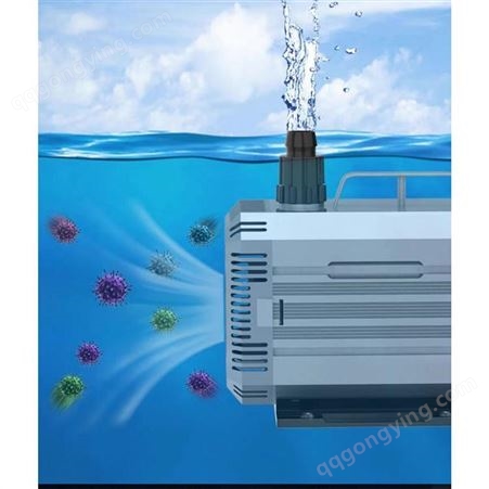 节能鱼缸潜水泵 水陆两用 树脂灌胶绝缘性好不漏水 送2米水管