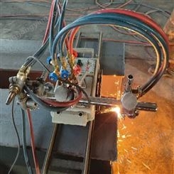 单头火焰切割机 G1-30改进型气割机 轨道式钢板切割机