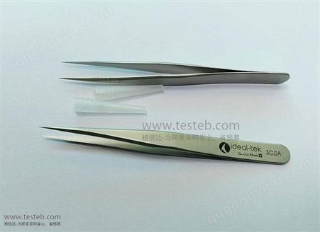 瑞士Ideal-tek 3C.SA***镊子 0.2mm尖头 无磁性不锈钢 微电子夹取