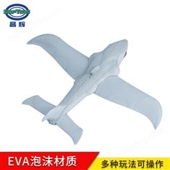 厂家批发新款EVA网红手抛飞机玩具 外贸户外儿童休闲亲子玩具